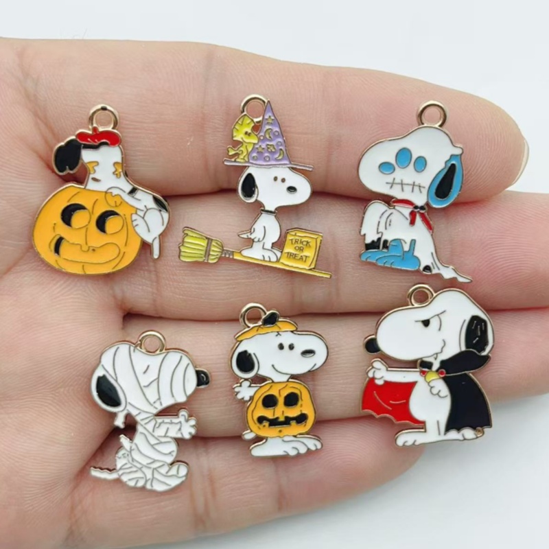 Party Games Game - 10 Stück Niedliche Halloween Cartoon Welpen