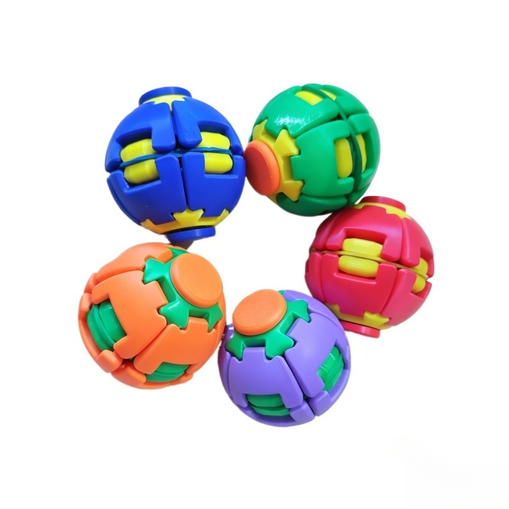 Party Games Game - Verwandelbarer Fidget-Spinner-Ball, durch Drücken zu drehen,