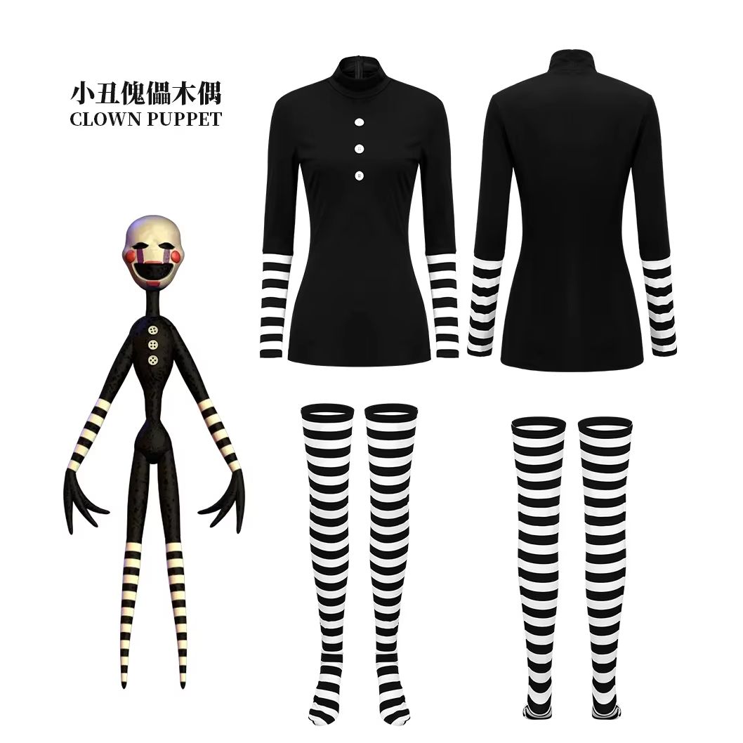 Party Games Mini - Game Nights Marionette Cosplay Kostüm Kleid