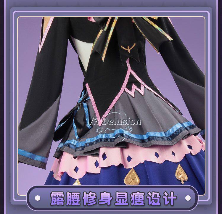 Party Games Cartoon - Arcaea Tairitsu Initial Conflict Lolita Cosplay-Kostüm,