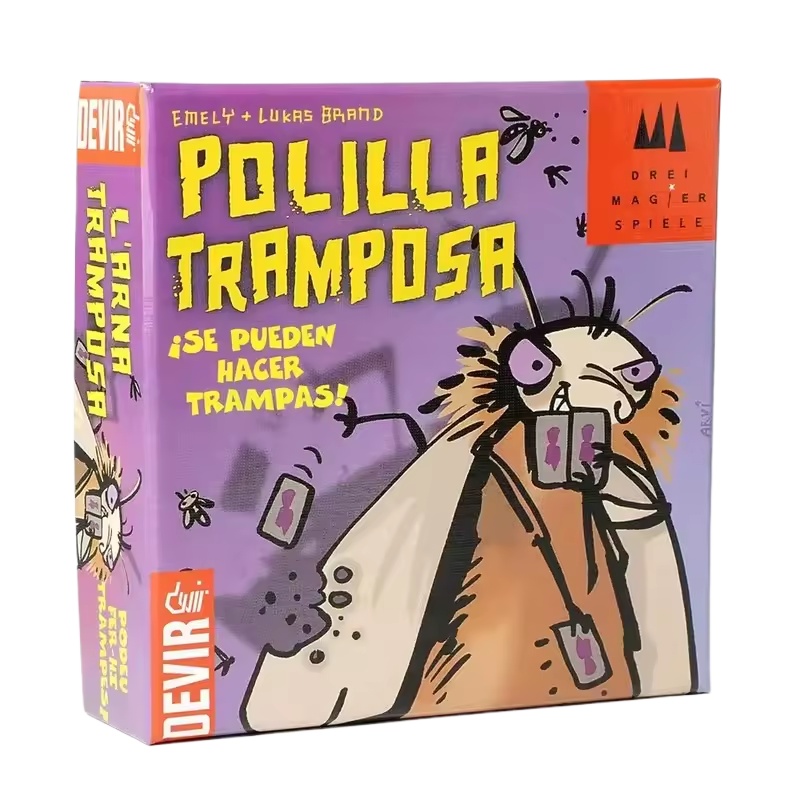 Party Games In Spanish - Spanisches Mogel Motte Polilla Tramposa Kartenspiel