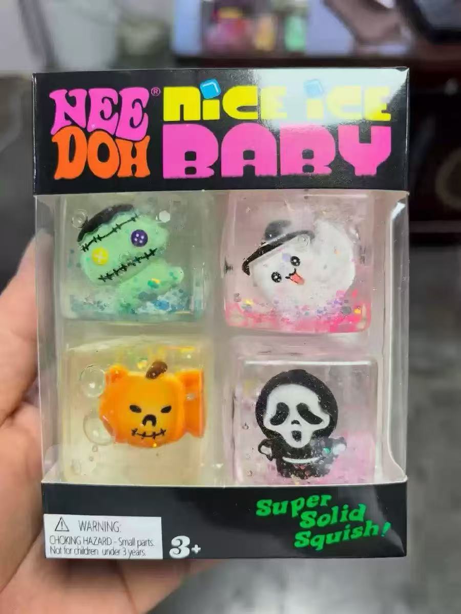 Party Games Mini - Needoh Teenie Nice Eiswürfel, langsam zurückfederndes,