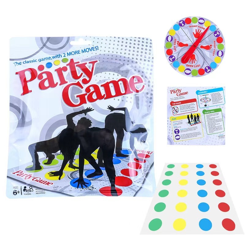 Twister Partyspiel - Familien- – Party Games Group For Adults Bewertung und Preis