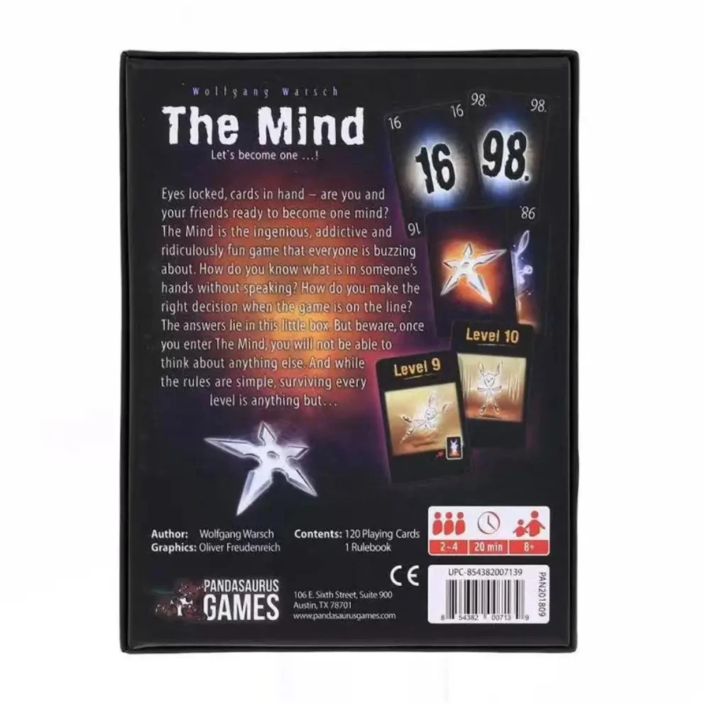 NEU The Mind Kartenspiel Party – Party Games Game Bewertung und Preis