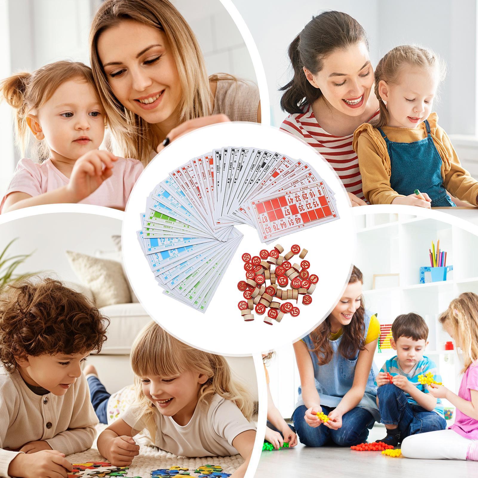 Bingo-Spiel aus Holz, lustiges – Party Games Group For Adults Bewertung und Preis