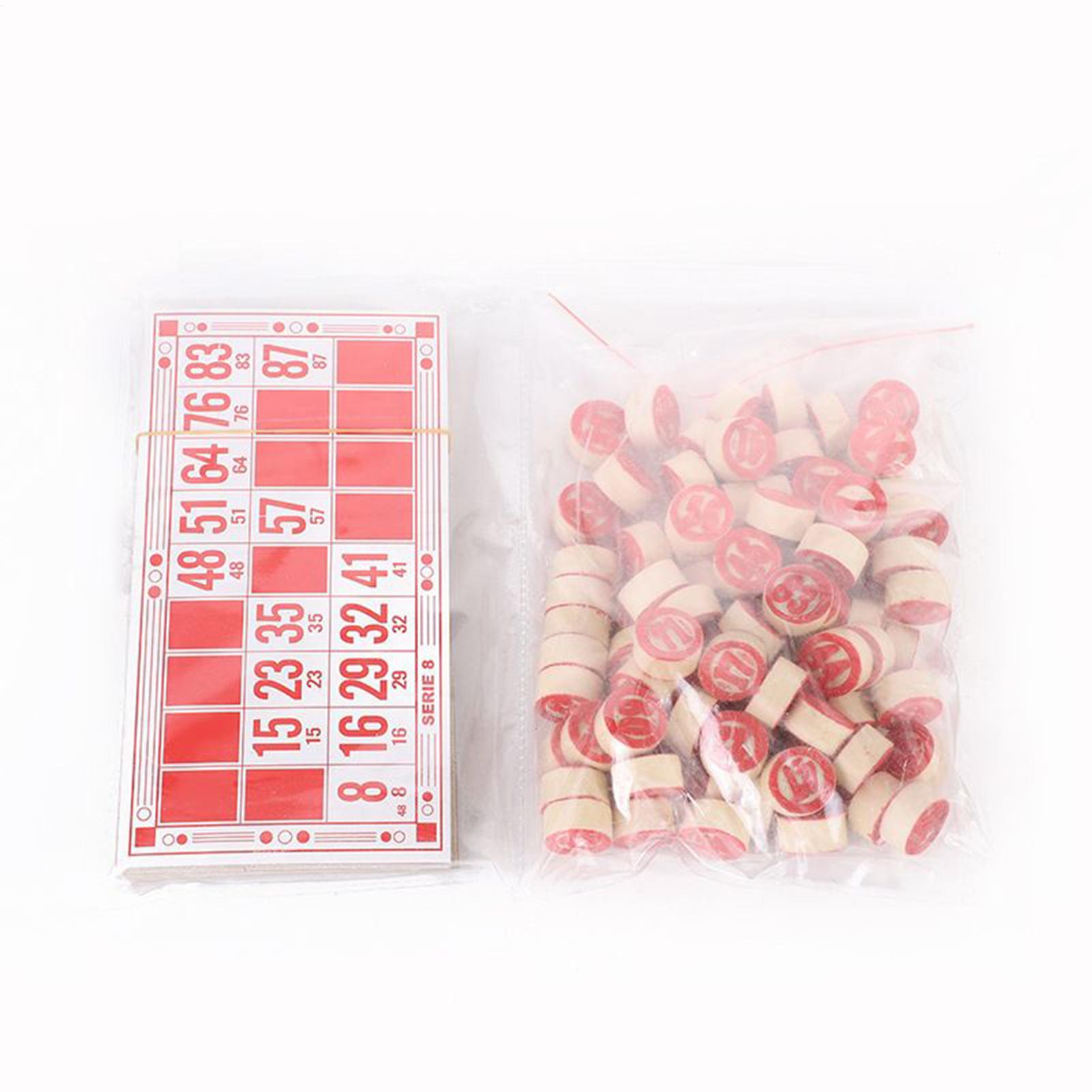 Bingo-Spiel aus Holz, lustiges – Party Games Group For Adults Bewertung und Preis