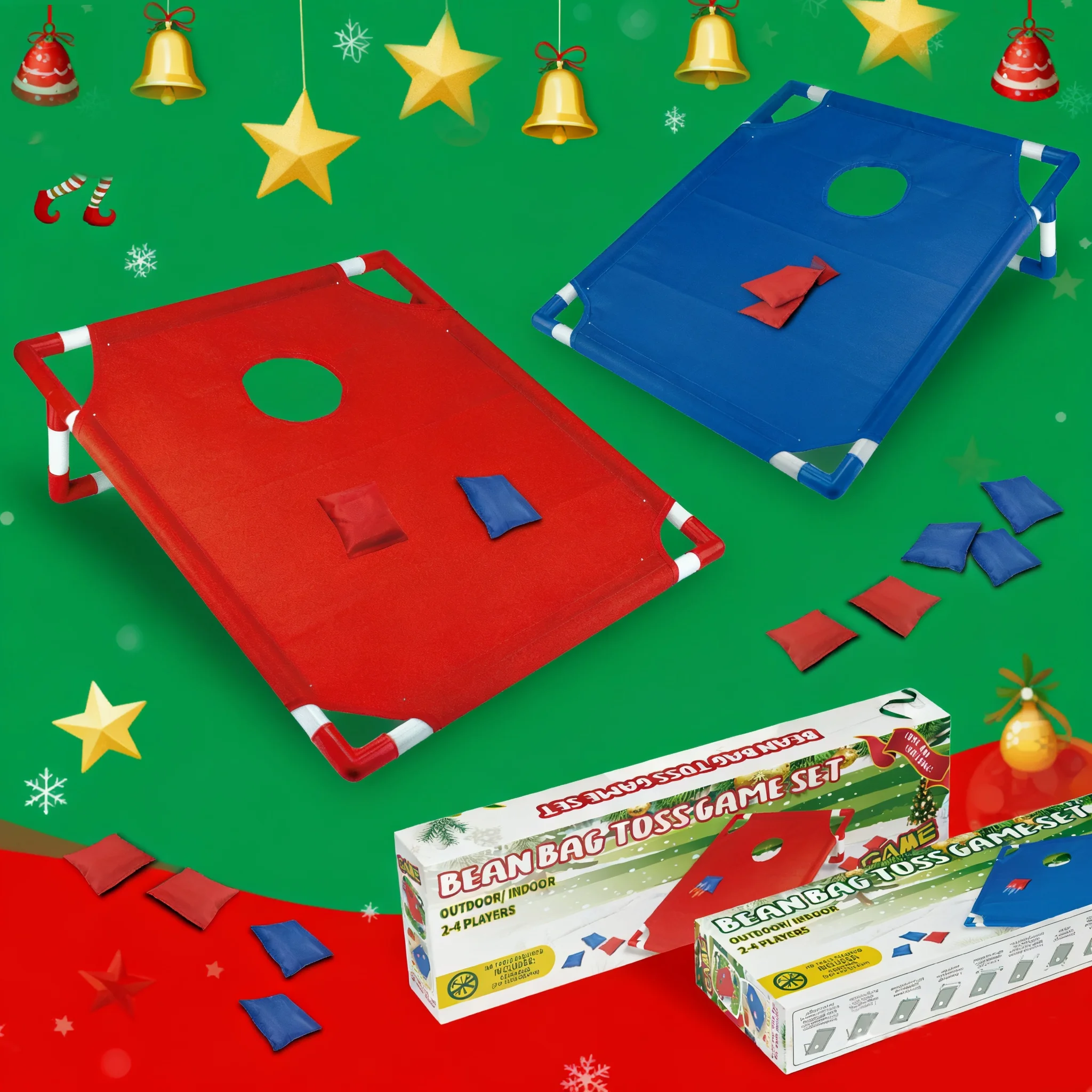 Tragbares Cornhole-Spielset mi – Cornhole Board Set Bewertung und Preis