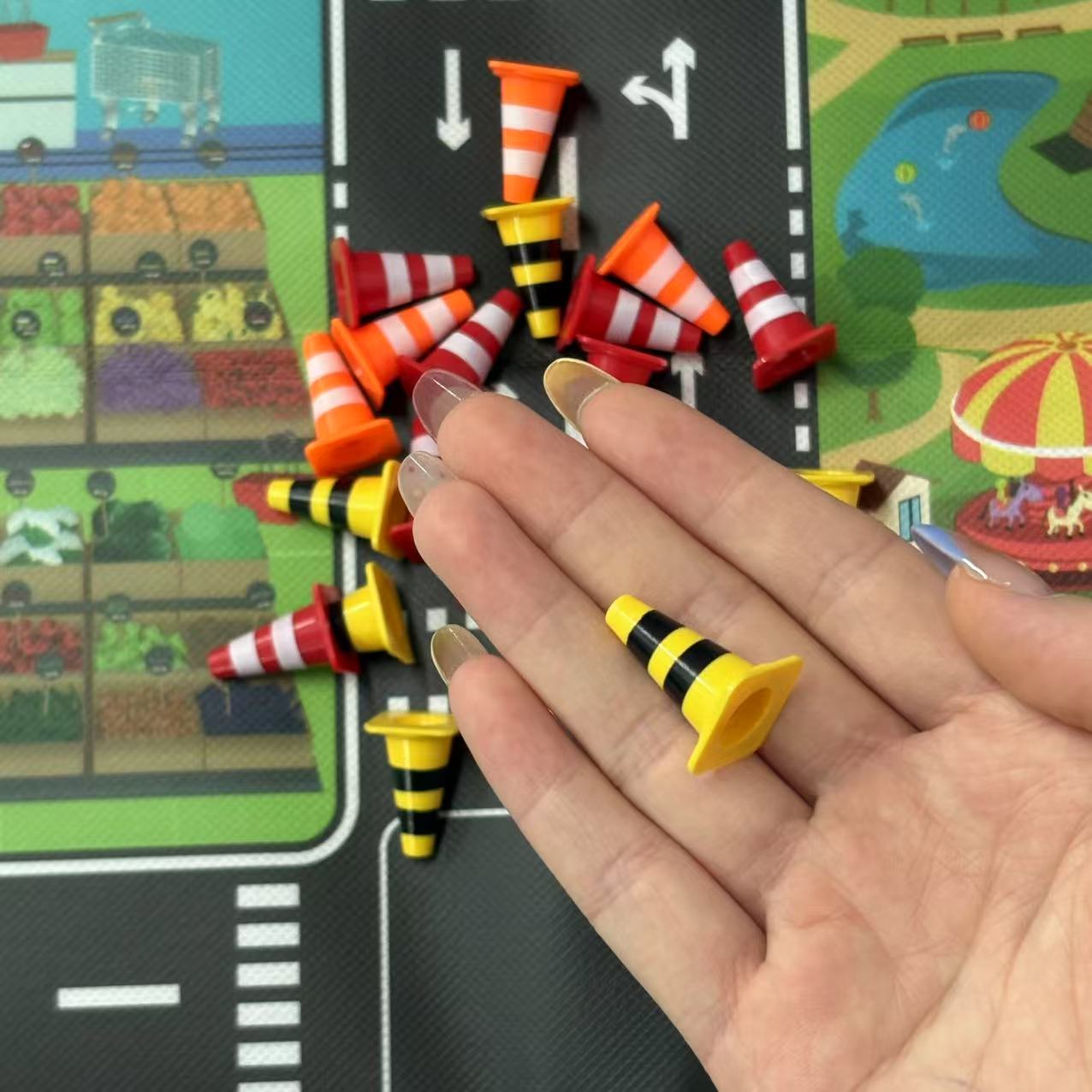 Mini-Verkehrsschilder & Straße – Party Games Mini Bewertung und Preis