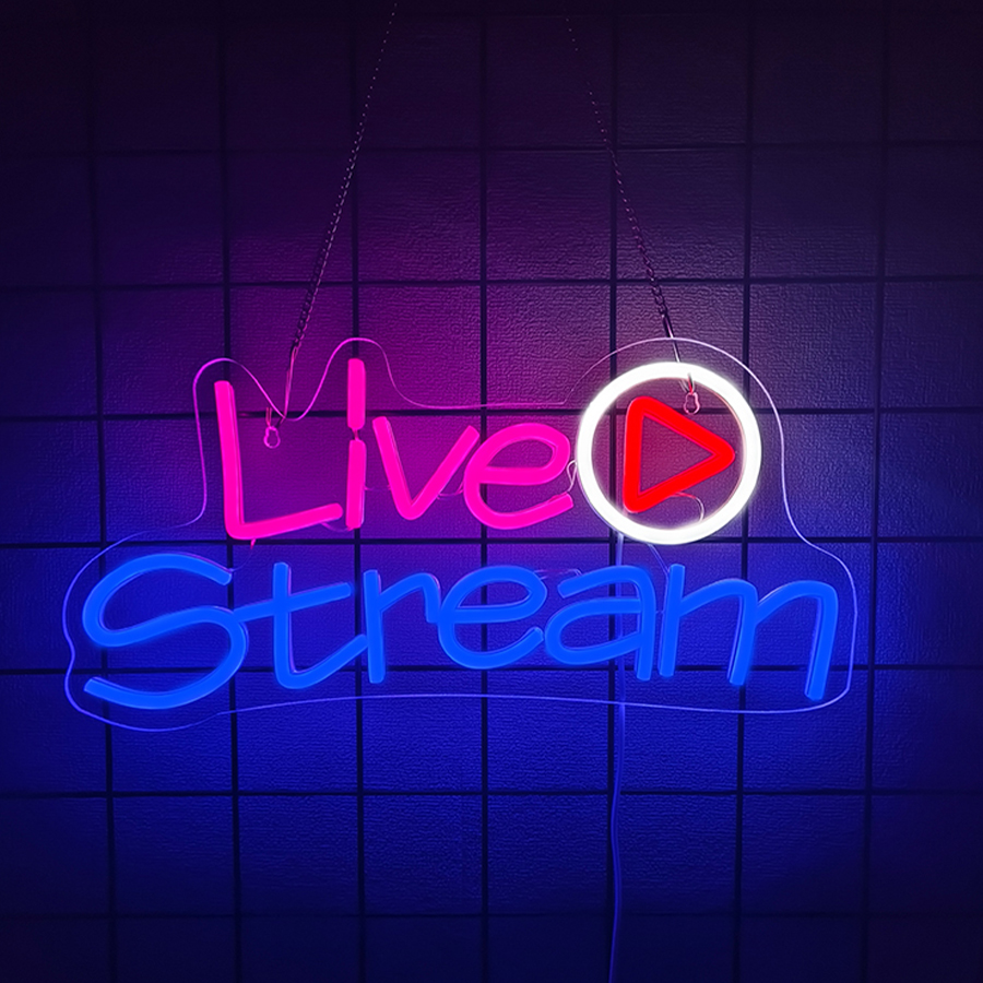 Live-Stream LED-Neonschild, Wa – Party Games Stream Bewertung und Preis