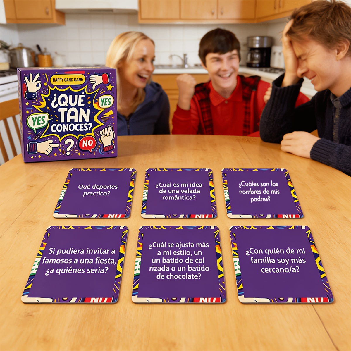 Mini 5cm Party-Fragenkarten-Sp – Party Games In Spanish Bewertung und Preis