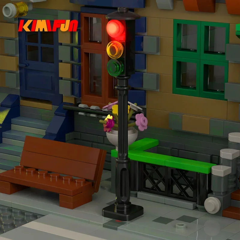 1 stücke LED MOC Straße Automa – Lego Set Creator Bewertung und Preis
