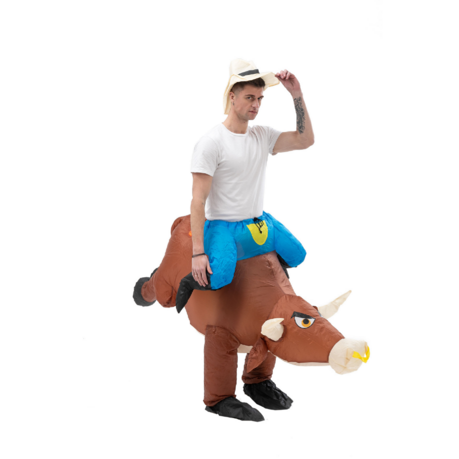 Spaß aufblasbare Cowboy Kostüm – Party Games In Spanish Bewertung und Preis