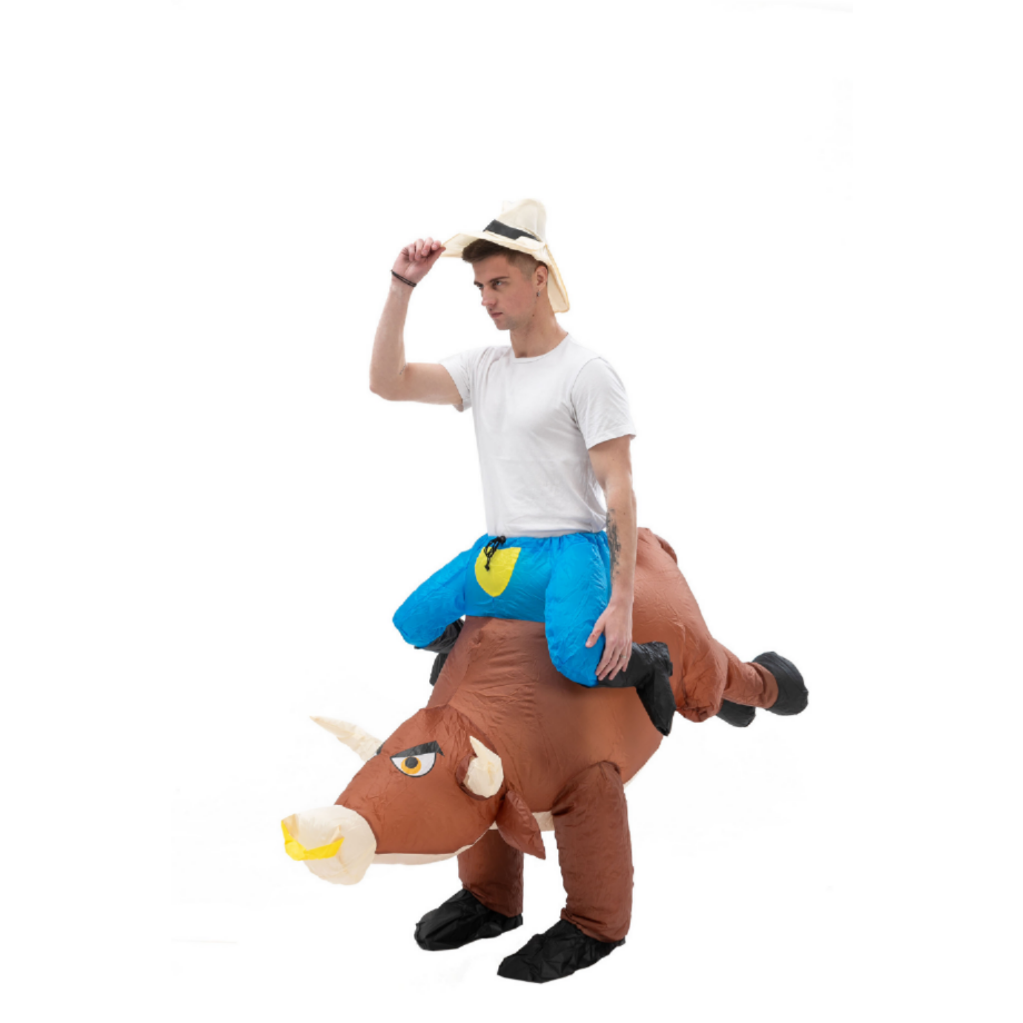 Spaß aufblasbare Cowboy Kostüm – Party Games In Spanish Bewertung und Preis