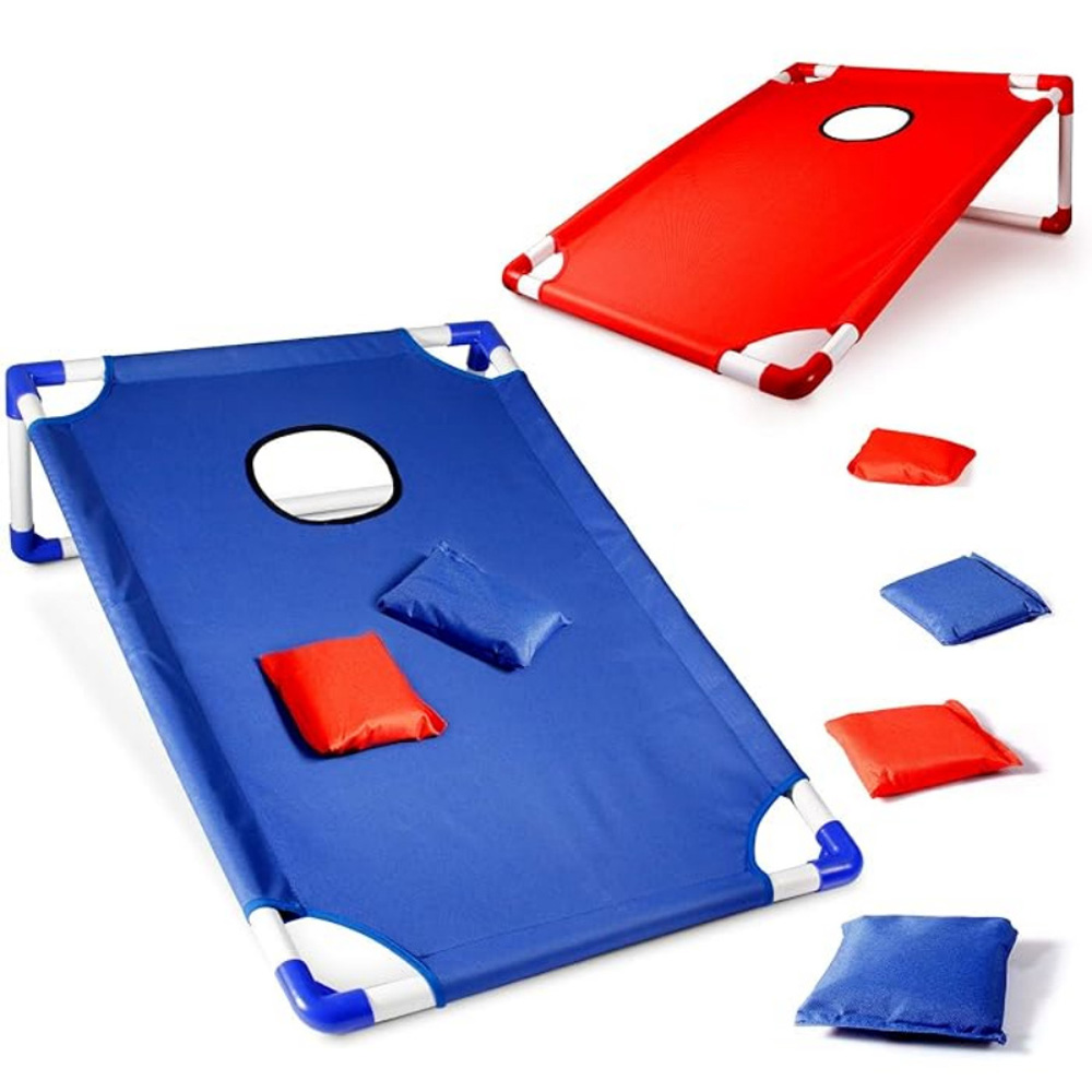 Cornhole-Spielbrett, tragbares – Cornhole Board Set Bewertung und Preis