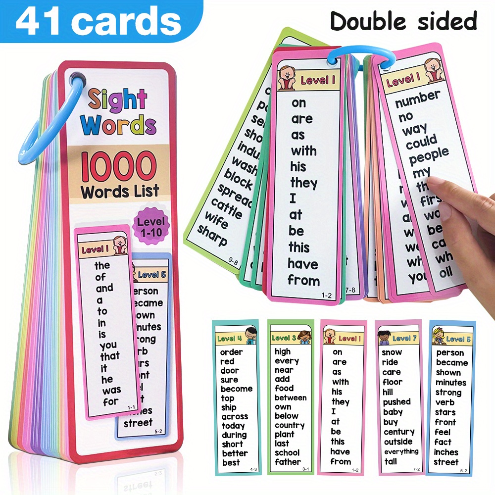 1000 Sichtwörter-Lernkarten fü – Party Games New Year Bewertung und Preis