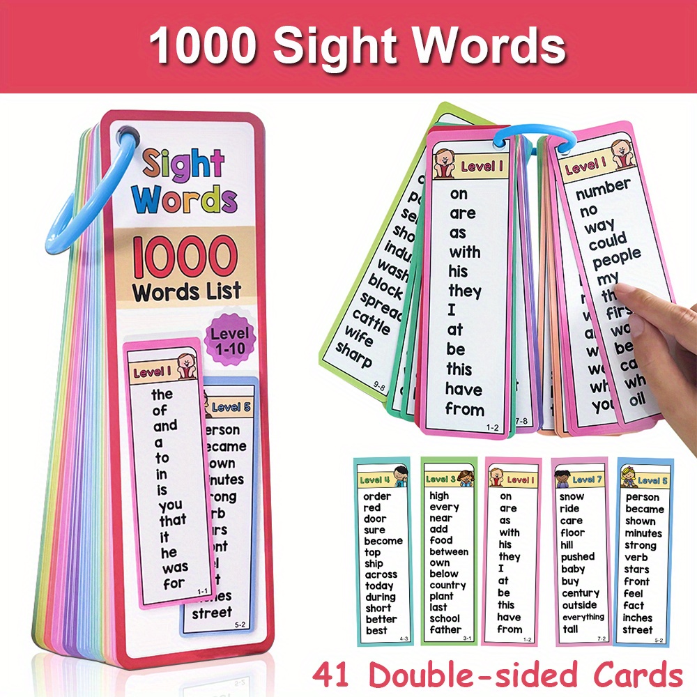 1000 Sichtwörter-Lernkarten fü – Party Games New Year Bewertung und Preis