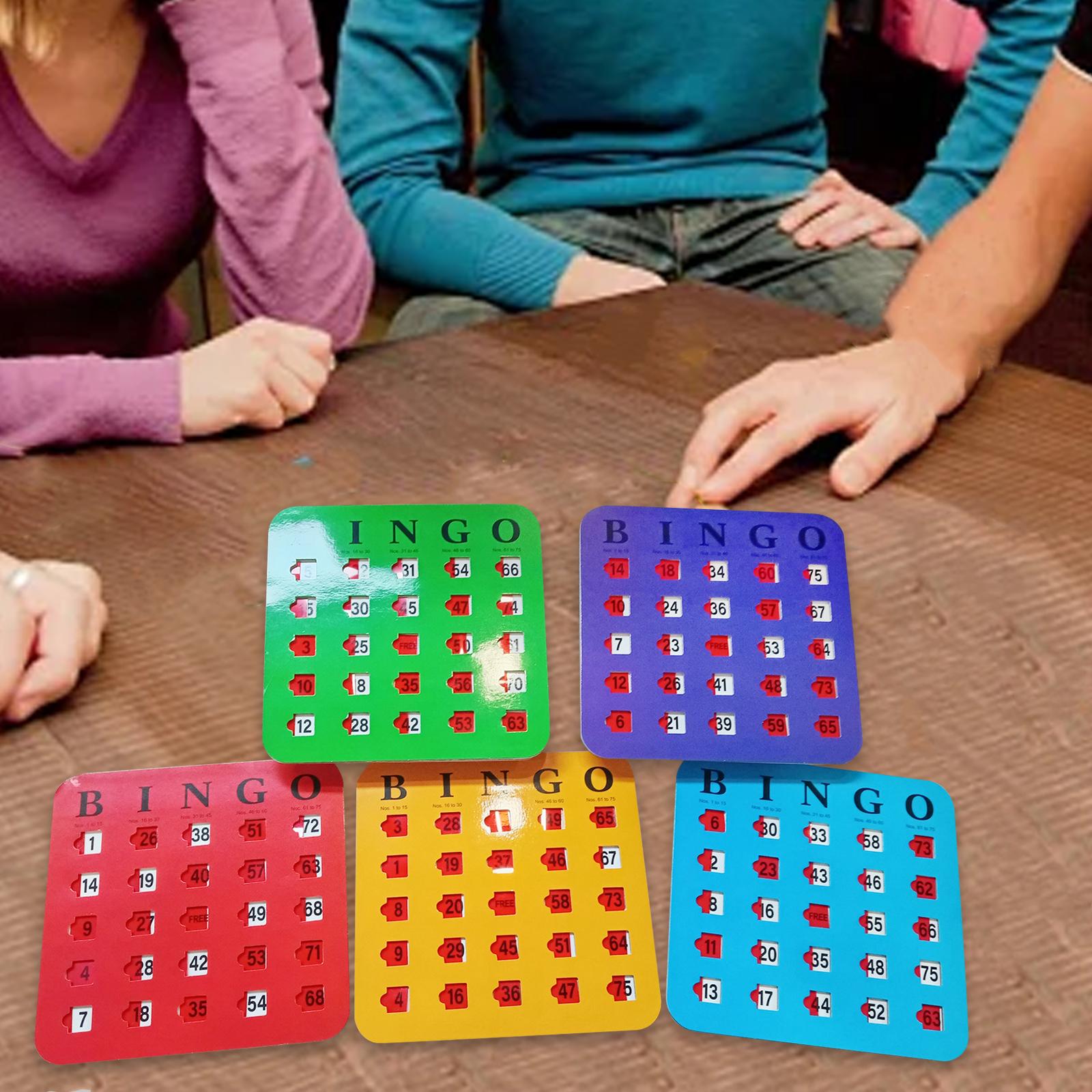 5-teilige Bingo-Karton mit gro – Party Games Group For Adults Bewertung und Preis