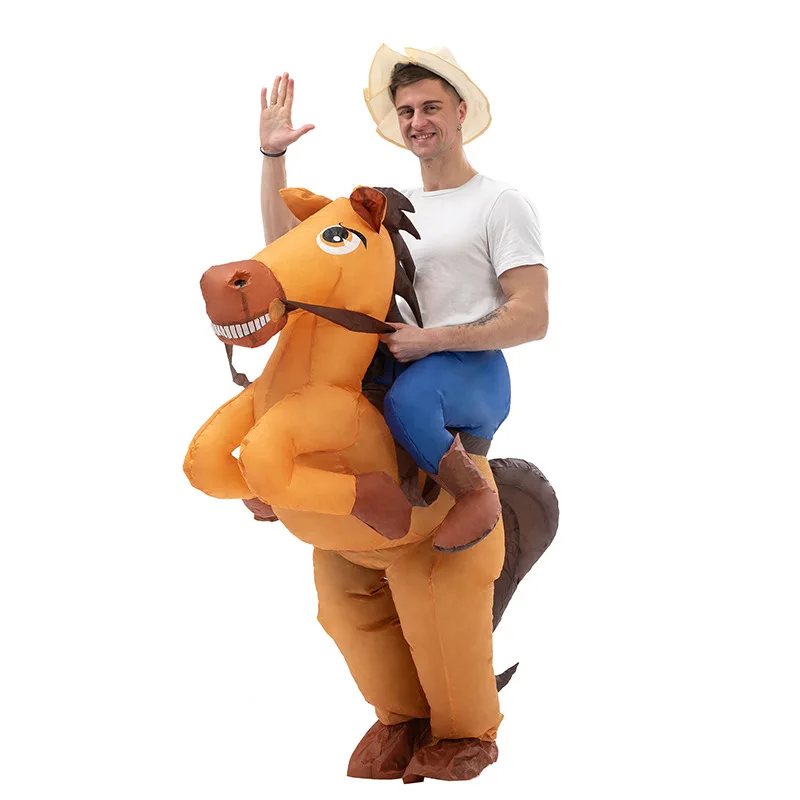 Spaß aufblasbare Cowboy Kostüm – Party Games In Spanish Bewertung und Preis
