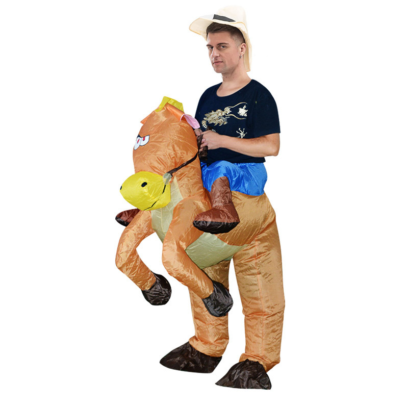 Spaß aufblasbare Cowboy Kostüm – Party Games In Spanish Bewertung und Preis