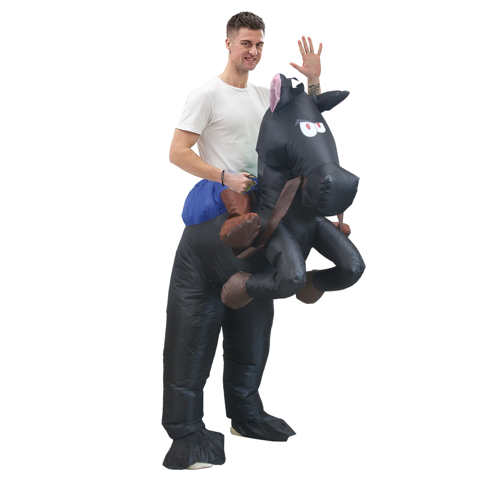 Spaß aufblasbare Cowboy Kostüm – Party Games In Spanish Bewertung und Preis