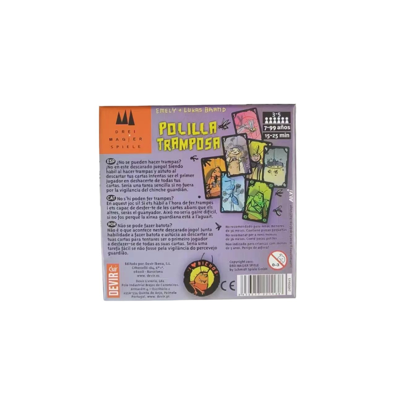 Spanisches Mogel Motte Polilla – Party Games In Spanish Bewertung und Preis