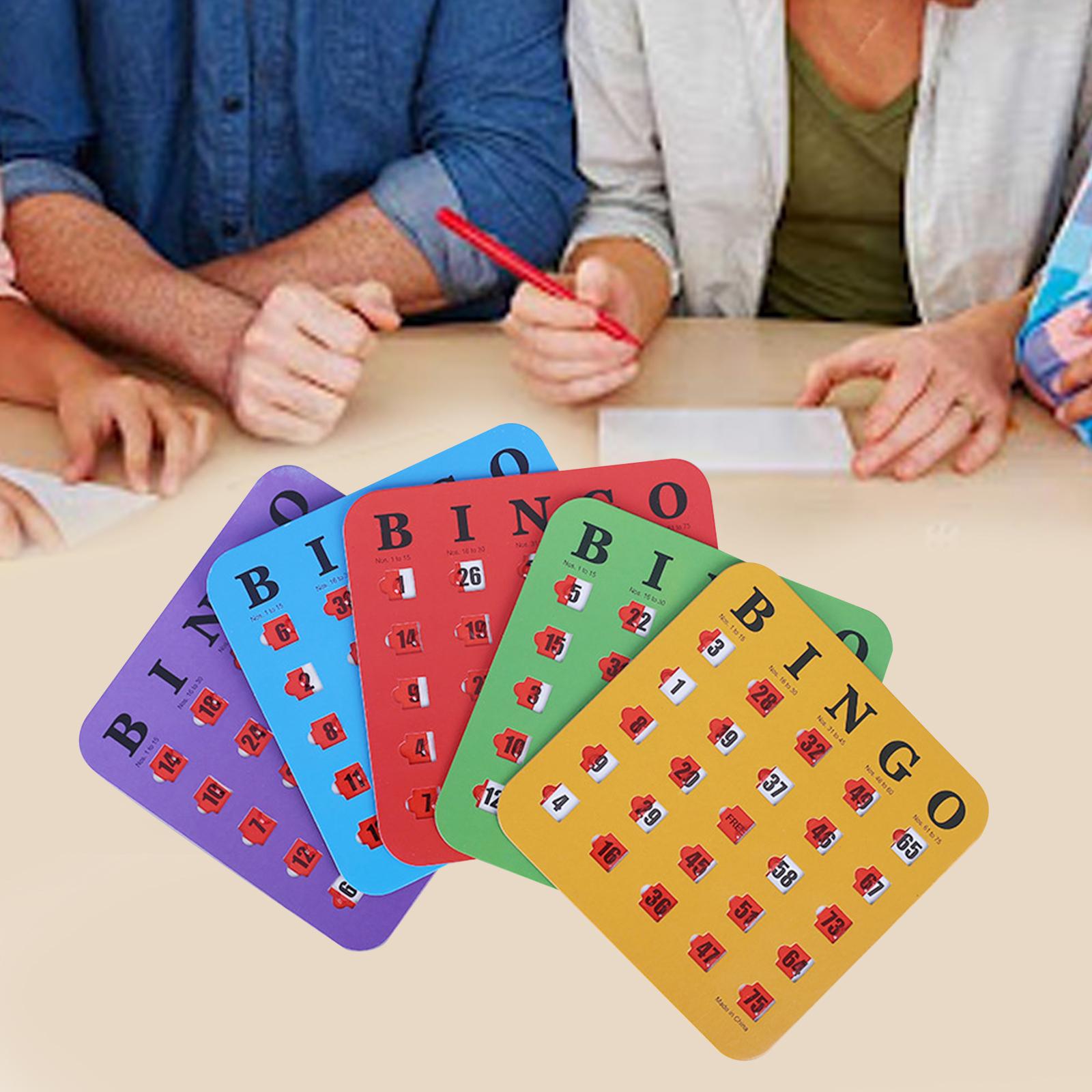5-teiliger Bingo-Karton mit gr – Party Games Group For Adults Bewertung und Preis