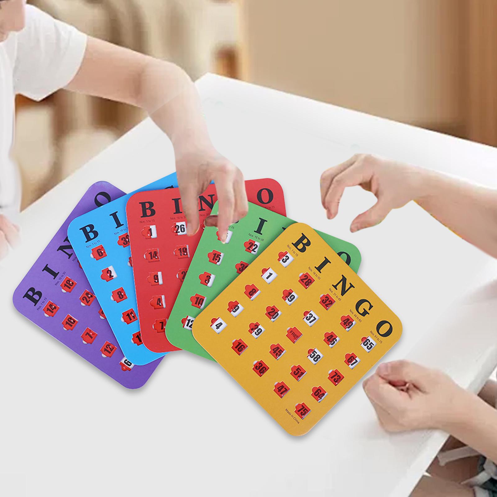 5-teiliger Bingo-Karton mit gr – Party Games Group For Adults Bewertung und Preis
