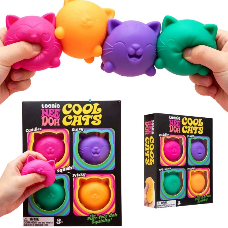 Mini 4er-Pack Set Needoh Nice  – Party Games Mini Bewertung und Preis